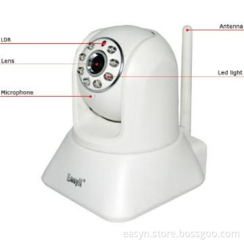 Newest wps function 1.0 megapixel wireless security camera